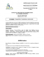 Délibération 19-2015.Composition Commission communale