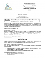 Délibération 40-2016 Renouvellement de la convention entre la Commune de Savignac de l’Isle et Sarl Chevrier Traiteur