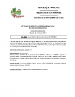 délibération 03-2019 – Approbation du compte administratif 2018